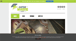 Desktop Screenshot of guitarinvaders.com